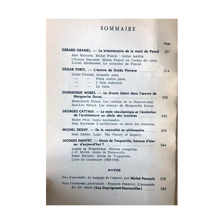 1. Critique n°203 Revue générale des publications françaises et étrangères Avril 1964 aux éditions de Minuit