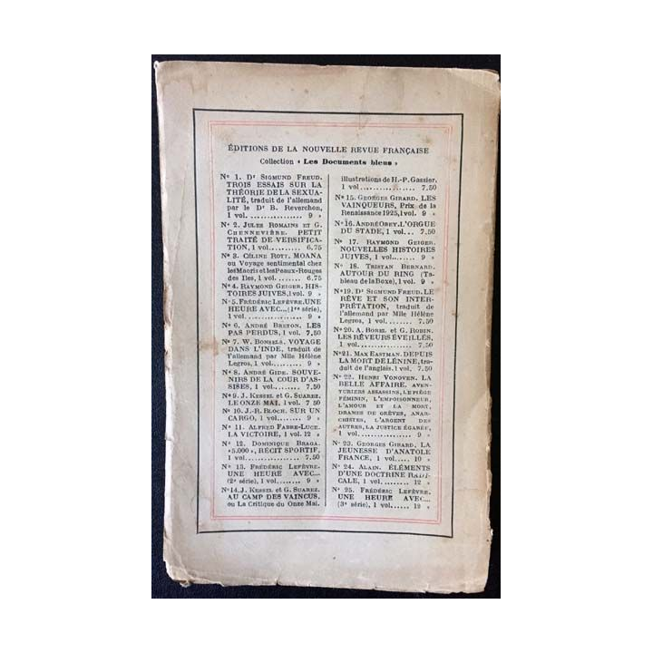 1. Pastiches et mélanges de Marcel Proust aux éditions librairie Gallimard 1919