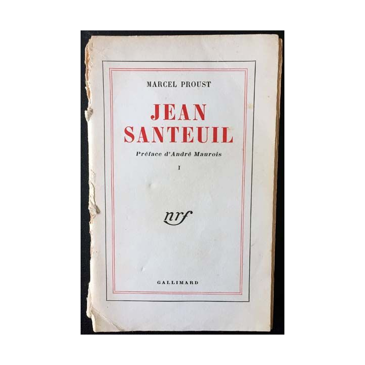 1. Jean Santeuil I de Marcel Proust aux éditions Gallimard 1952