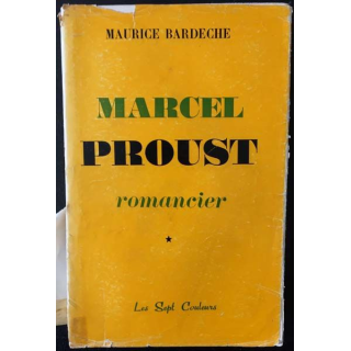 1. Marcel Proust Tome I de Maurice Bardeche aux éditions Les sept couleurs