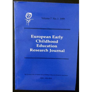 1. European Early Childhood Education Research Journal Volume 7 No. 1 1999