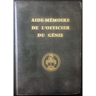 1. Aide mémoire de l'officier du Génie