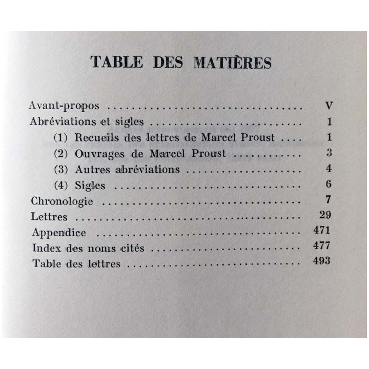 1. Correspondance de Marcel Proust 1902-1903 Tome III texte établi, présenté et annoté par Philip Kolb