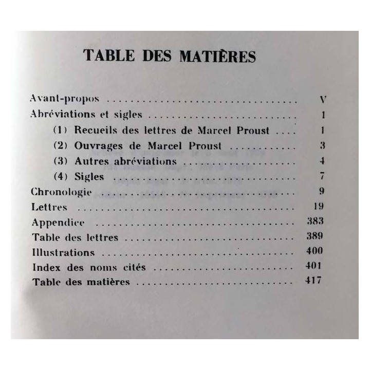 1. Correspondance de Marcel Proust 1905 Tome V texte établi, présenté et annoté par Philip Kolb aux éditions Plon