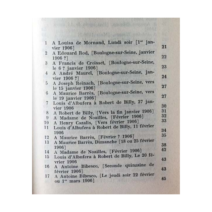 1. Correspondance de Marcel Proust 1906 Tome VI texte établi, présenté et annoté par Philip Kolb aux éditions Plon