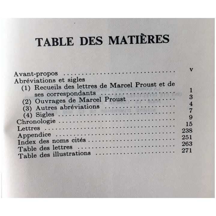 1. Correspondance de Marcel Proust 1909 Tome IX texte établi, présenté et annoté par Philip Kolb aux éditions Plon