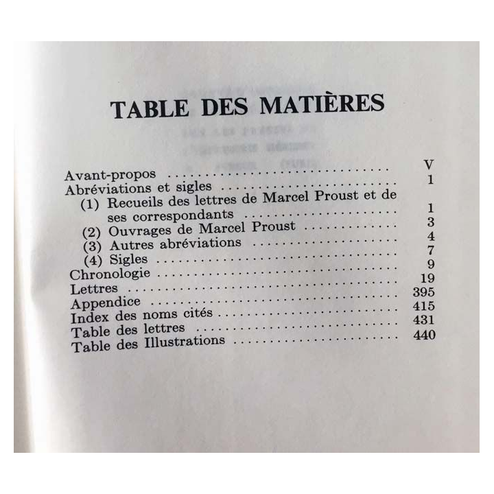 1. Correspondance de Marcel Proust 1910-1911 Tome X texte établi, présenté et annoté par Philip Kolb aux éditions Plon