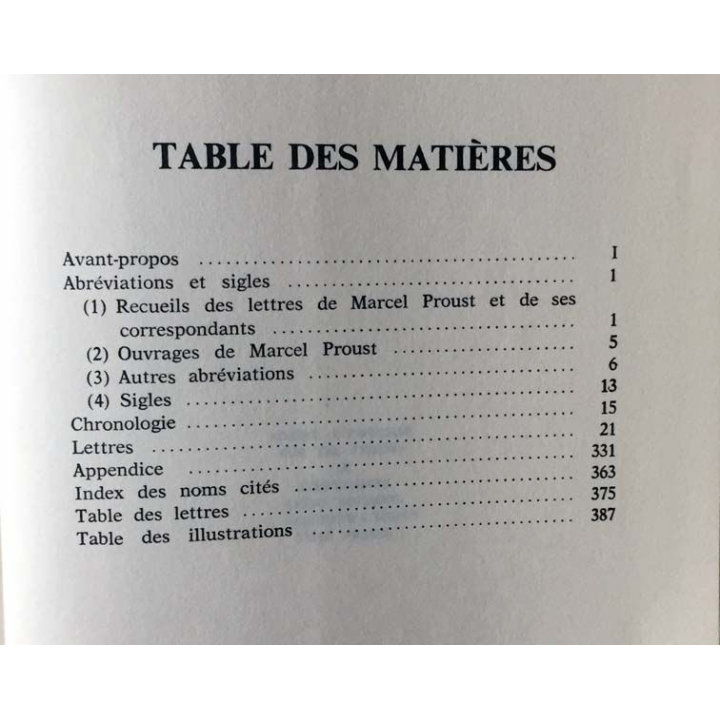 1. Correspondance de Marcel Proust 1915 Tome XIV texte établi, présenté et annoté par Philip Kolb aux éditions Plon