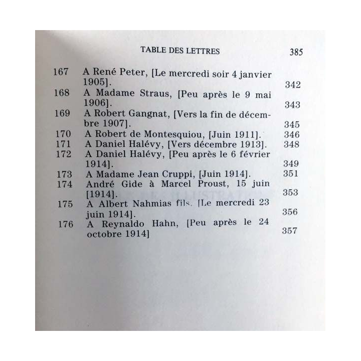 1. Correspondance de Marcel Proust 1915 Tome XIV texte établi, présenté et annoté par Philip Kolb aux éditions Plon