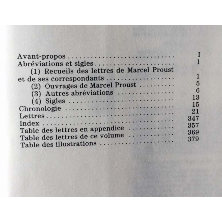 1. Correspondance de Marcel Proust 1916 Tome XV texte établi, présenté et annoté par Philip Kolb aux éditions Plon