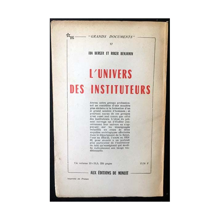 1. Critique n°209 Revue générale des publications françaises et étrangères Octobre 1964 aux éditions de Minuit