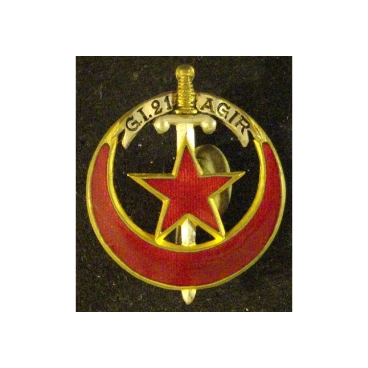 GI 21 : GROUPEMENT D'INFANTERIE G.I 21 AGIR (D BER 590) ÉMAIL