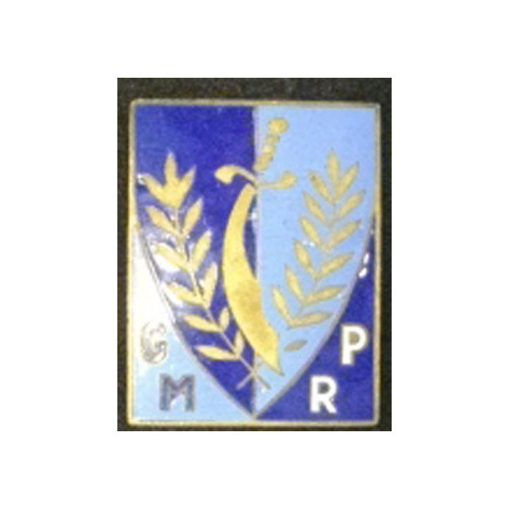 GMPR : GROUPEMENT MOBILE DE PROTECTION RURALE ÉMAIL ATT COUPÉE