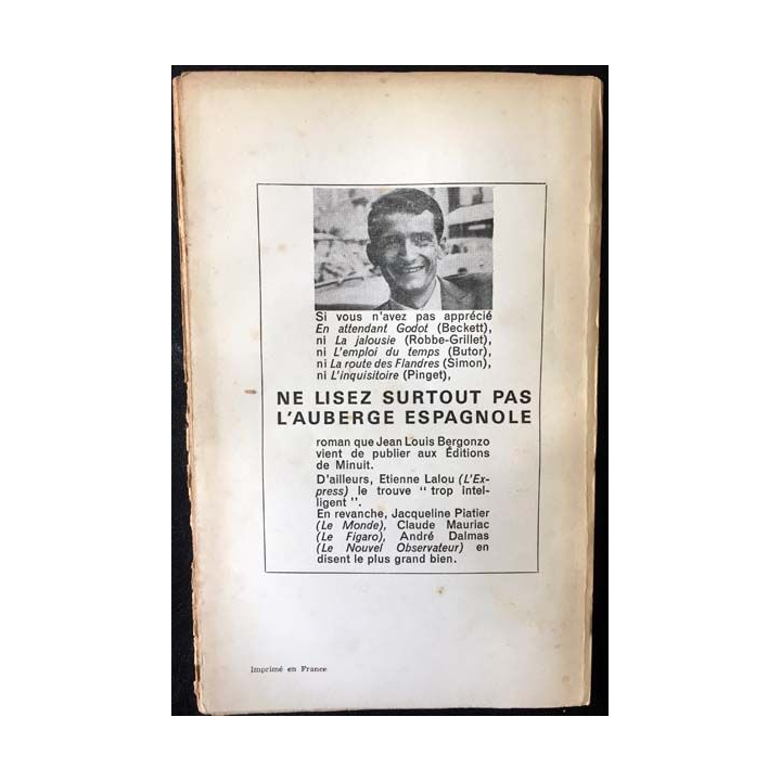 1. Critique n°235 Revue générale des publications françaises et étrangères Décembe 1966 aux éditions de Minuit