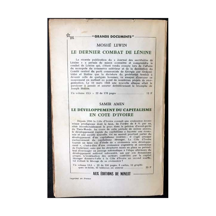 1. Critique n°243-244 Revue générale des publications françaises et étrangères Aout-Septembre 1967