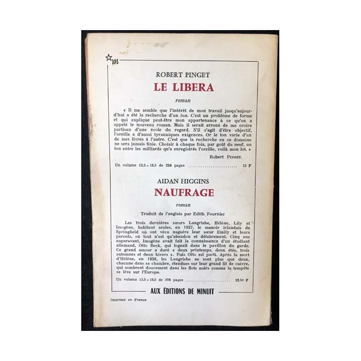 1. Critique n°248 Revue générale des publications françaises et étrangères Janvier 1968 aux éditions de Minuit