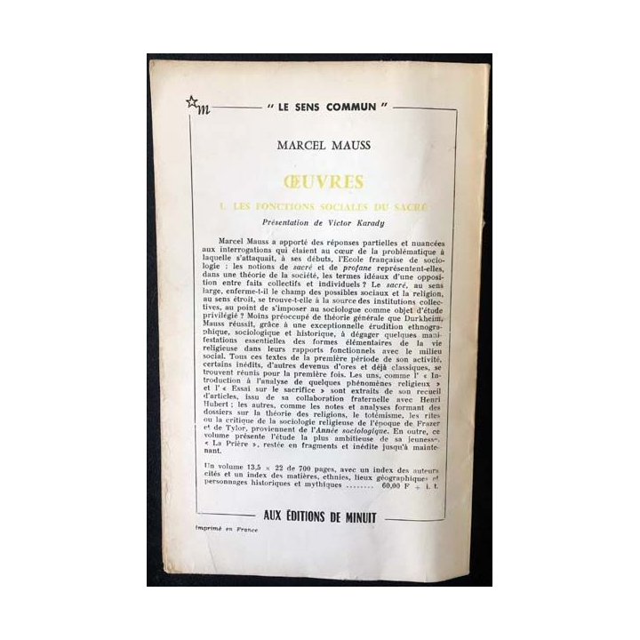 1. Critique n°251 Revue générale des publications françaises et étrangères Avril 1968 aux éditions de Minuit