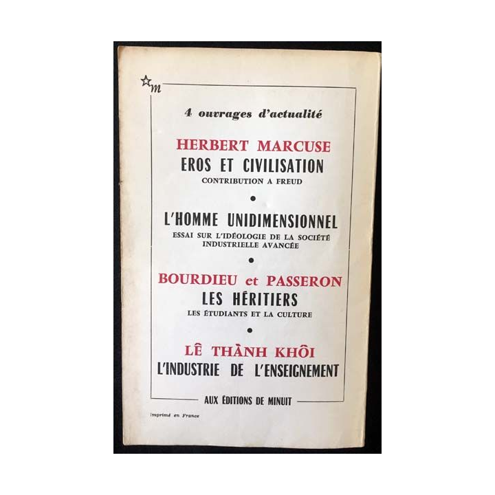 1. Critique n°253 Revue générale des publications françaises et étrangères Juin 1968 aux éditions de Minuit
