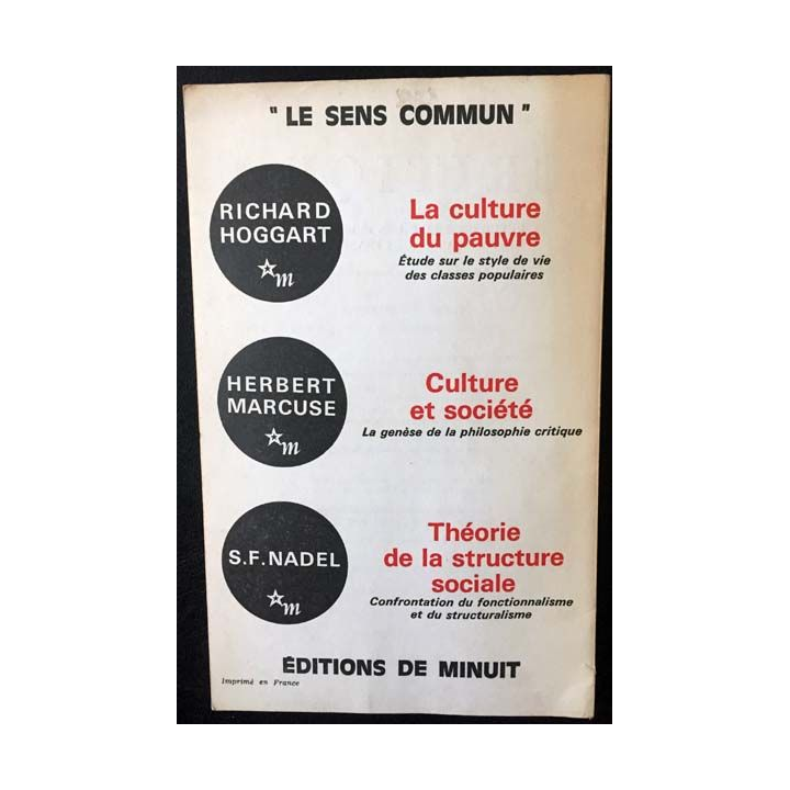 1. Critique n°283 Revue générale des publications françaises et étrangères Décembre 1970 aux éditions de Minuit