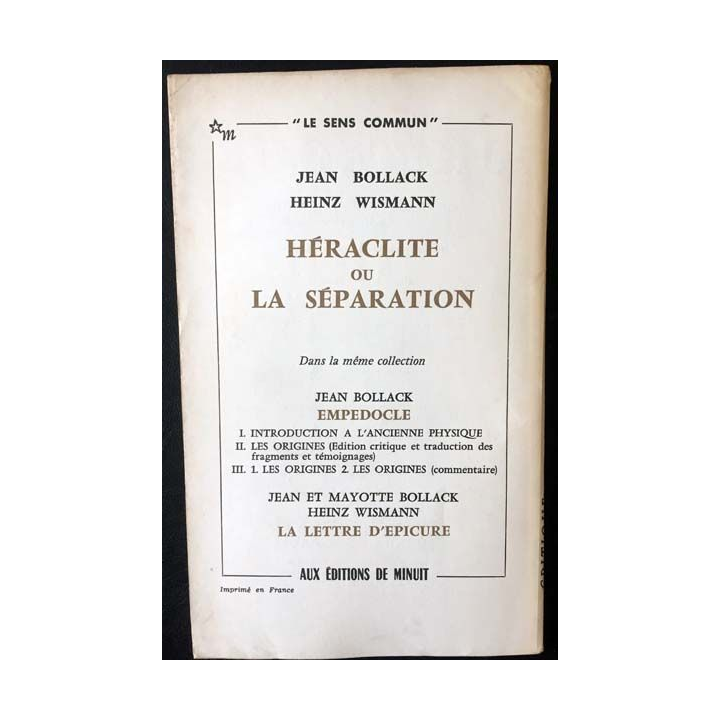 1. Critique n°299 Revue générale des publications françaises et étrangères Avril 1972 aux éditions de Minuit
