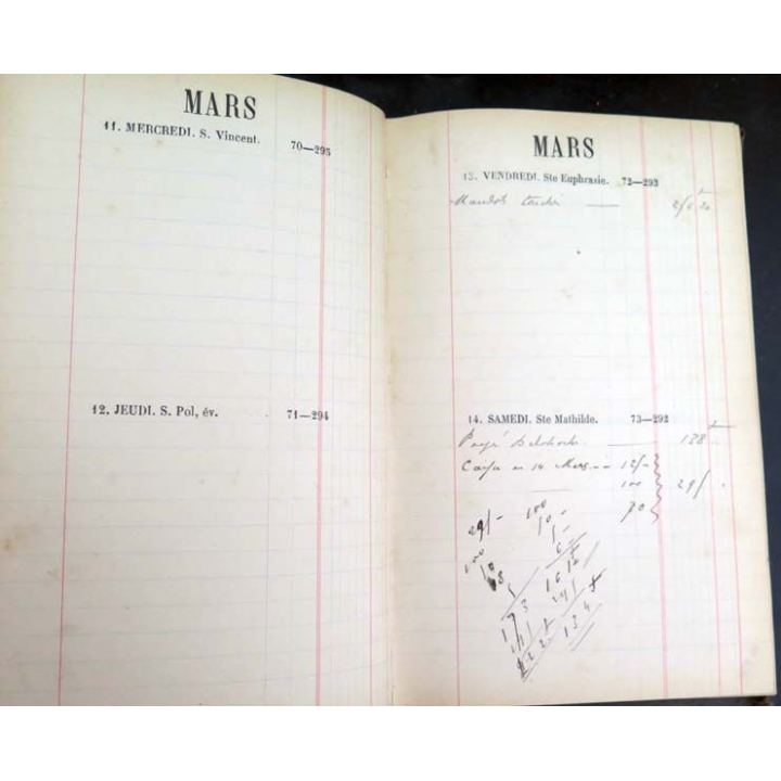Nouvel Agenda administratif de 1891 (C60)