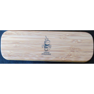 LEGION : coffret en bois de 1 stylo aux armes de la légion étrangère (C60)