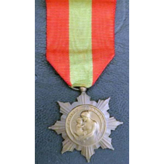 FRANCE :  médaille de la famille française la Patrie reconnaissante en bronze