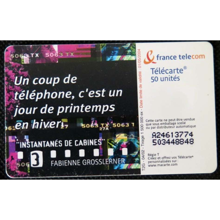 TELECARTE : télécarte
