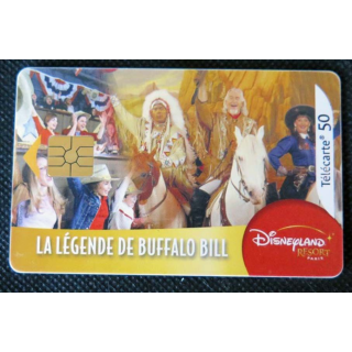 TELECARTE : télécarte la légende buffalo Bill 50 unités 01/09/2005