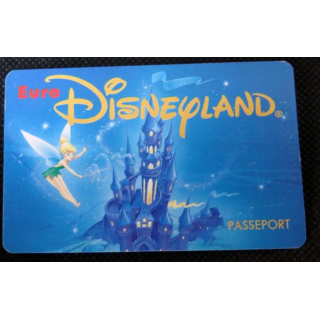TELECARTE : télécarte Passeport Euro Disneyland