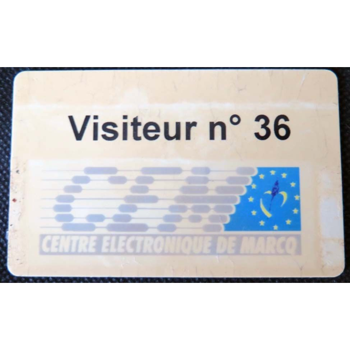 TELECARTE : télécarte visiteur n°36 du CEM Centre électronique de Marcq
