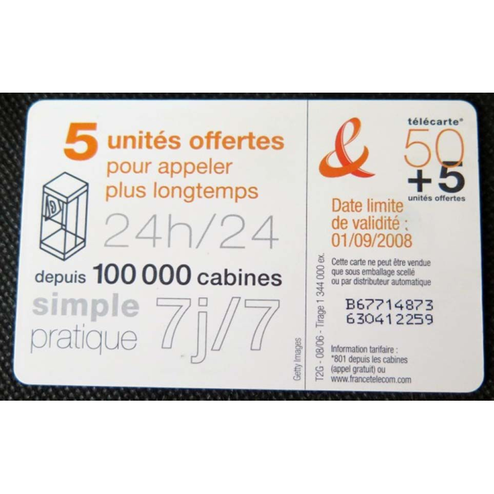 TELECARTE : télécarte