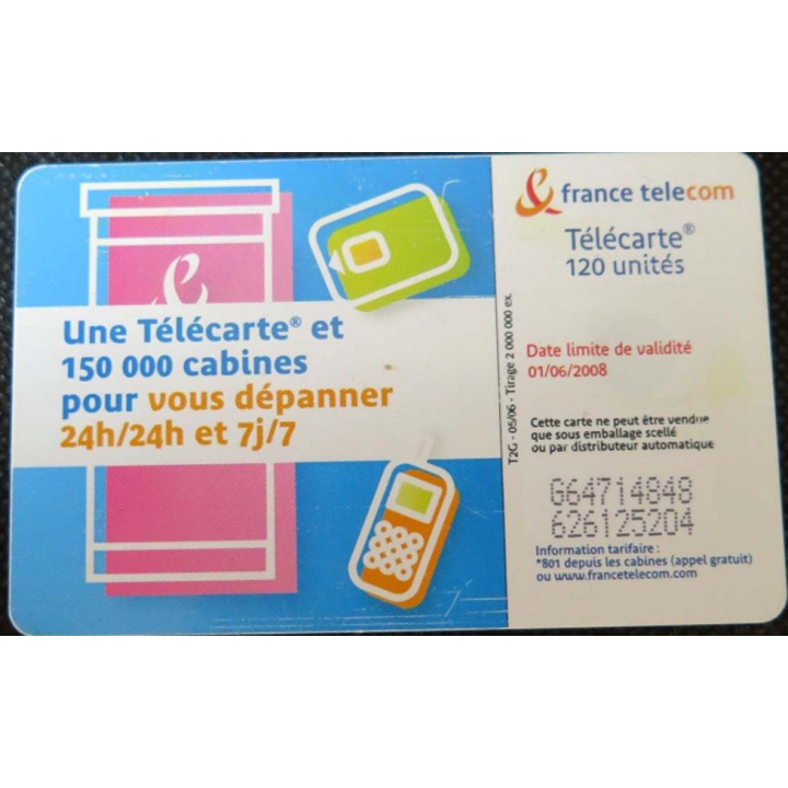 TELECARTE : télécarte