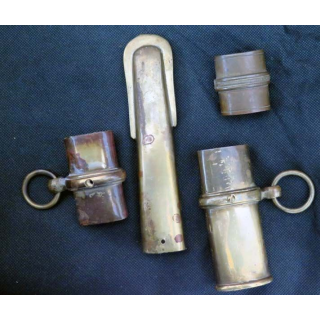 MILITARIA : garnitures de fourreau de sabre (1845 ?)
