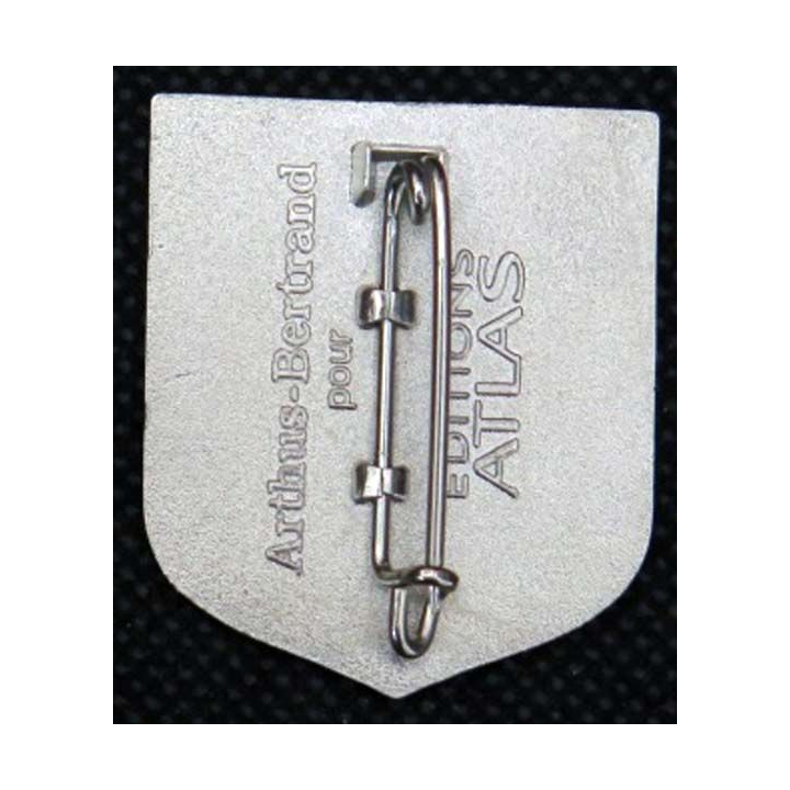2° RH : insigne métallique du 2° régiment de hussards fabriqué par Arthus Bertrand pour les éditions Atlas