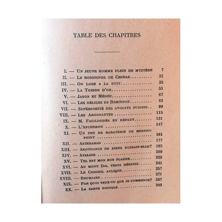 1. La toison d'or de Pierre Benoit aux éditions Albin Michel 1953