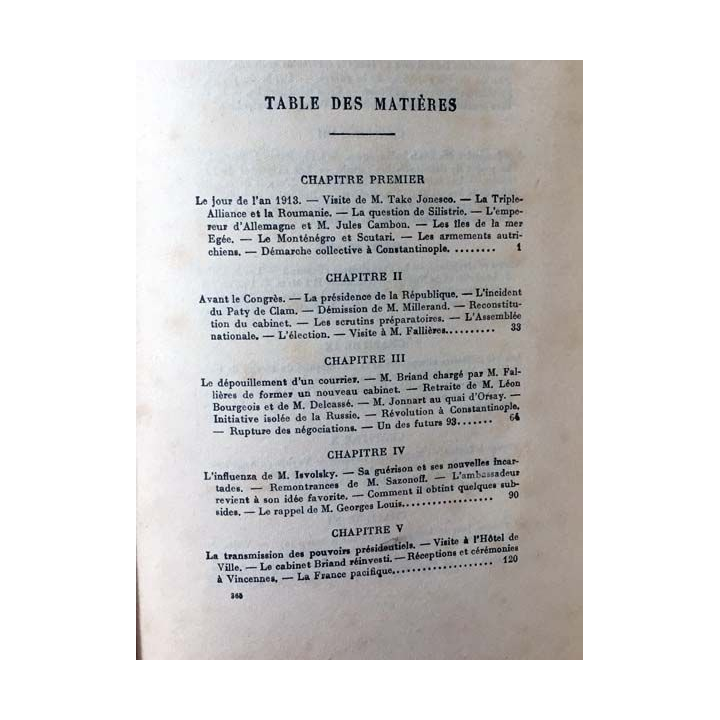 1. L'Europe sous les armes 1913 de Raymond Poincaré aux éditions librairie Plon 1926