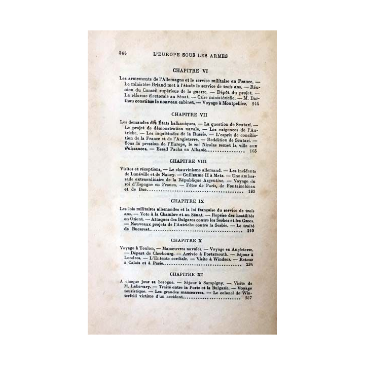 1. L'Europe sous les armes 1913 de Raymond Poincaré aux éditions librairie Plon 1926
