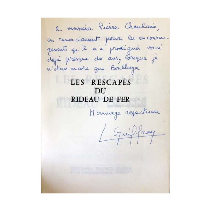 1. Les rescapés du rideau de fer de Louis Guiffray aux éditions France-Empire