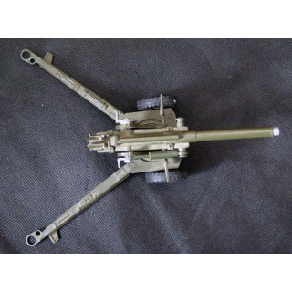 Canon de 105 mm tracté de fabrication Solido avec manque embout bouche canon 