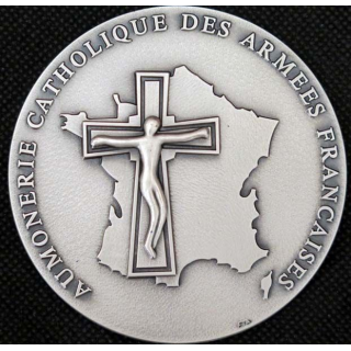 MEDAILLE : médaille de l'aumonerie catholique 