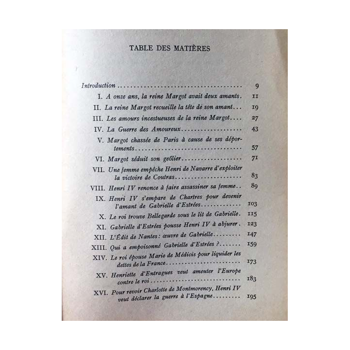 1. Histoire d'Amour de l'histoire de France Tome 3 de Guy Breton aux éditions Noir et blanc 1957
