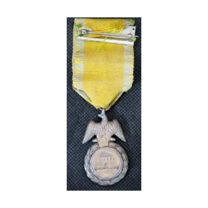 FRANCE : médaille militaire 3° république avec petit défaut d'émail (15)