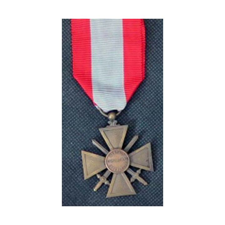 FRANCE : Croix de guerre des théâtres d'opérations extérieures en bronze