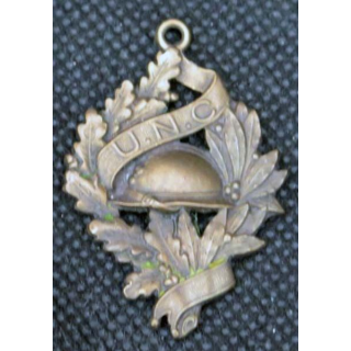 MEDAILLE : médaille du souvenir du tirage au sort de la classe 1876 de diamètre 3,5 cm en bronze