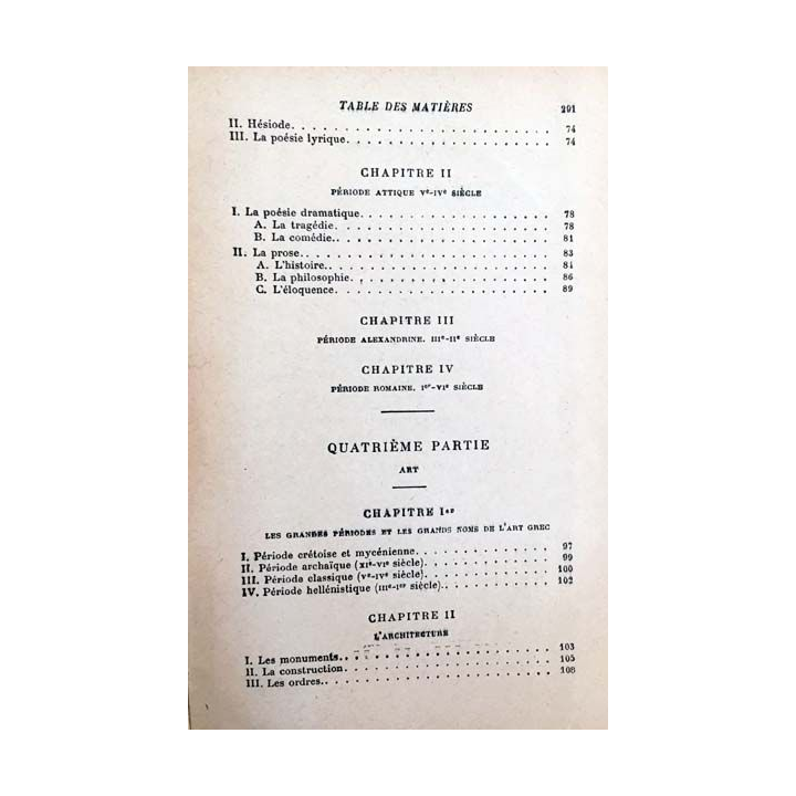 1. La Grèce antique et la vie grecque de A. Jardé aux éditions librairie Delagrave 1923