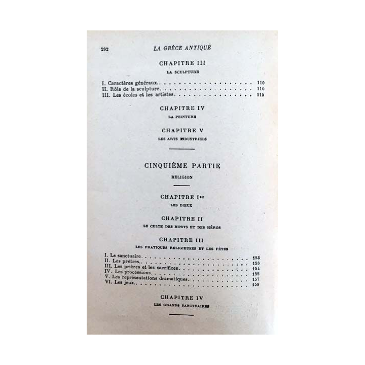 1. La Grèce antique et la vie grecque de A. Jardé aux éditions librairie Delagrave 1923