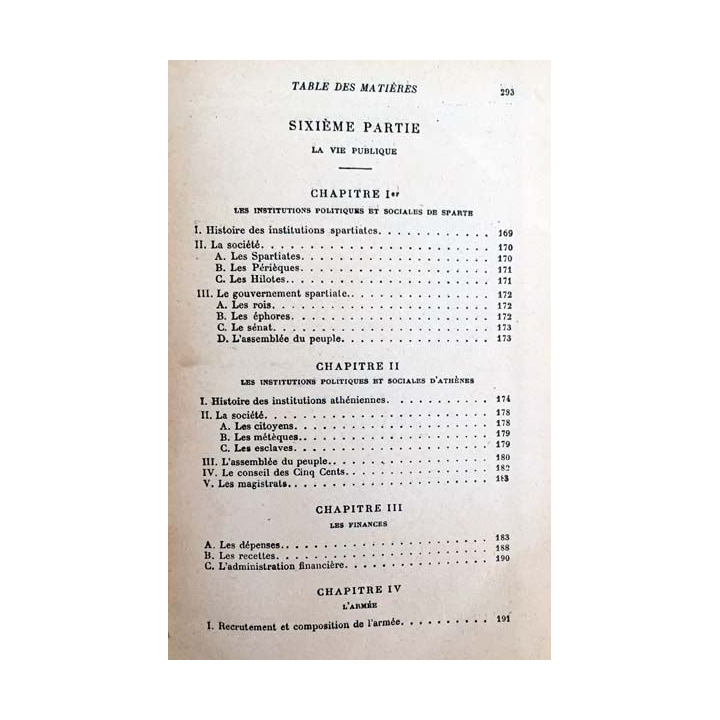 1. La Grèce antique et la vie grecque de A. Jardé aux éditions librairie Delagrave 1923