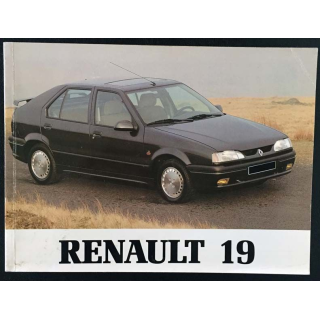 1. Notice d'utilisation Renault 19