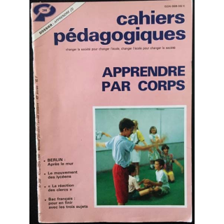 1. Cahiers pédagogiques apprendre par corps N°288 - Novembre 1990